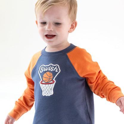 Basketball Raglan Sweatshirt