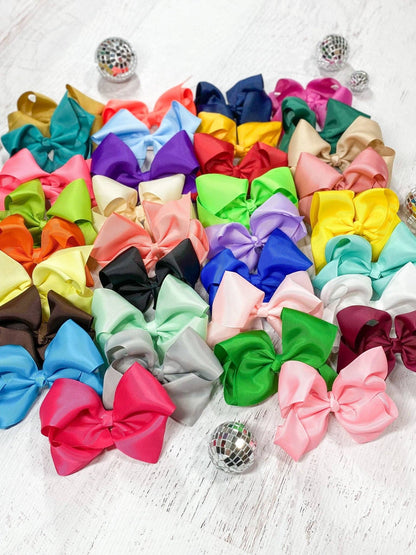 4.5" Classic Grosgrain Hair Bow