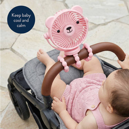 Itzy Breeze 3-Speed Stroller Fan™ (Pink)