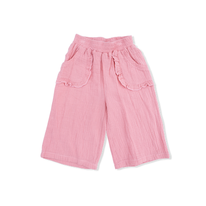 Striped Golf - Peplum Tank with Wide Leg Pant