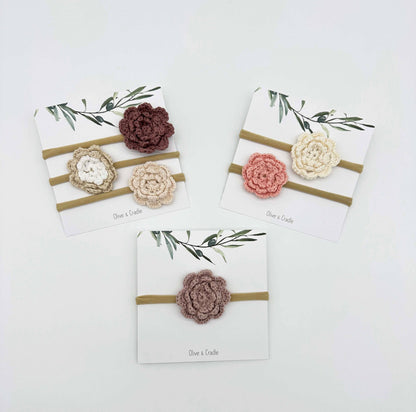 Crochet Flower Headband