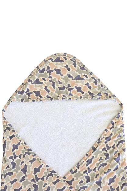 Bamboo Hooded Towel | Camo Cutie