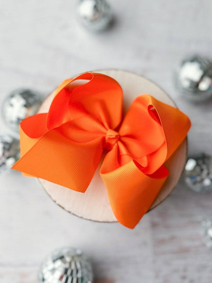 5.5" Oversize Grosgrain Hair Bow