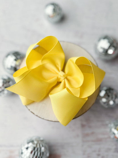 5.5" Oversize Grosgrain Hair Bow