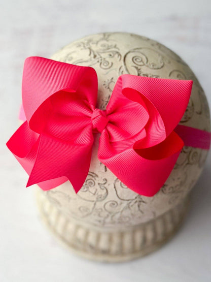 4.5" Classic Grosgrain Hair Bow