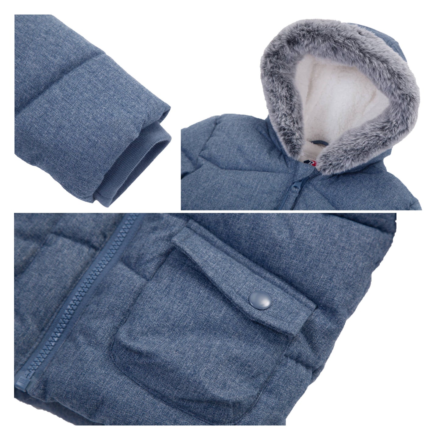 Baby Toddler Boys' Puffer Coat Infant Winter Jacket
