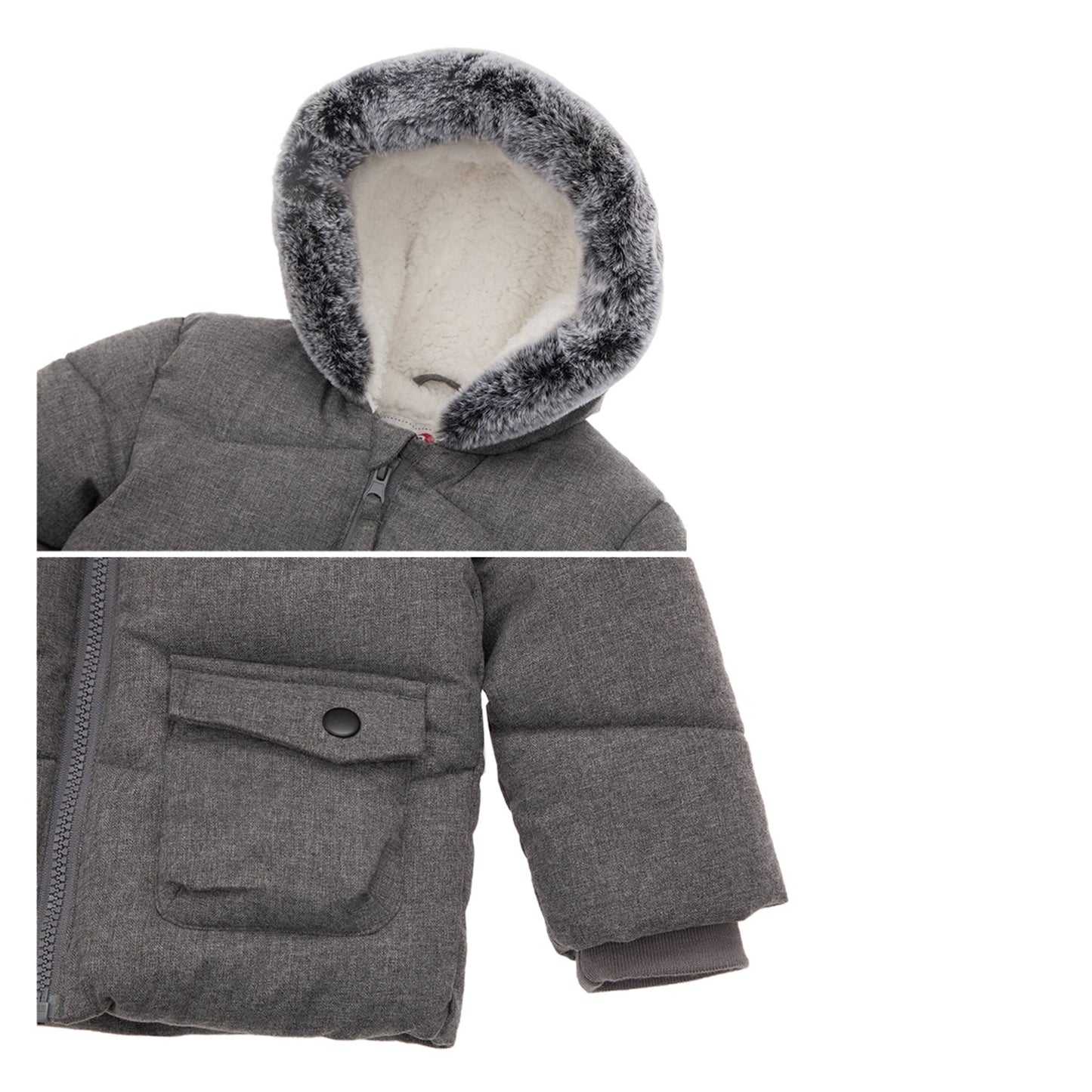 Baby Toddler Boys' Puffer Coat Infant Winter Jacket