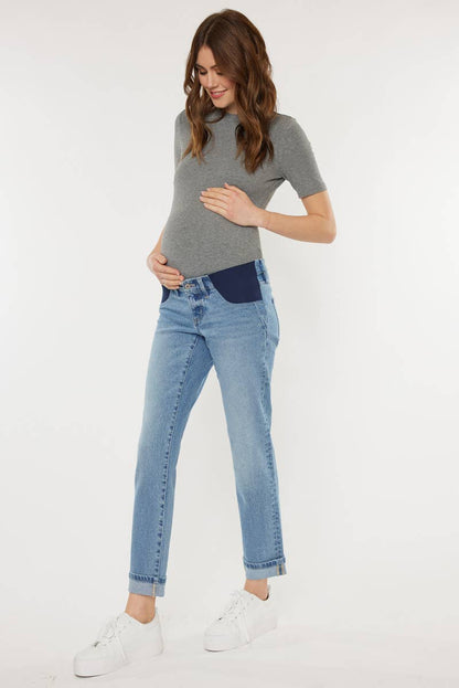 Kancan Yasmin Boyfriend Maternity Jean