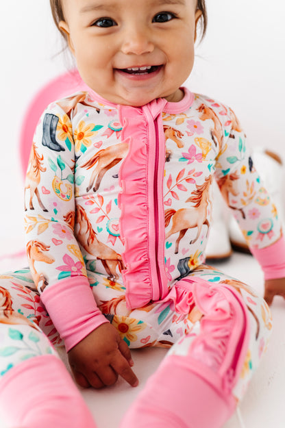 Delilah Ruffle Convertible Romper