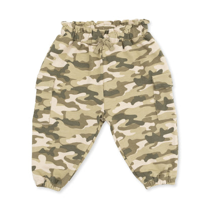 Camo French Terry - Fashion Cargo Pants