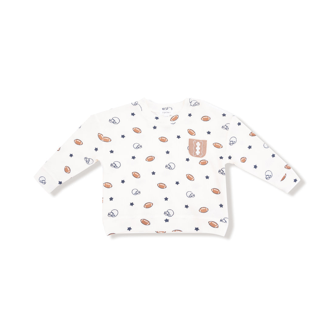 Footballs and Stars Pocket Shirt and Jogger Set
