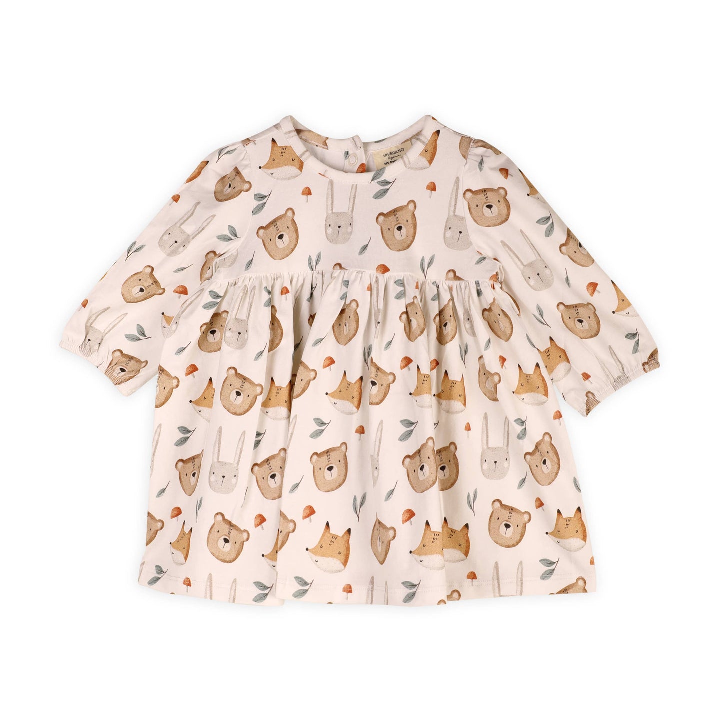 Forest Animals Dress & Legging Set (Organic Jersey)
