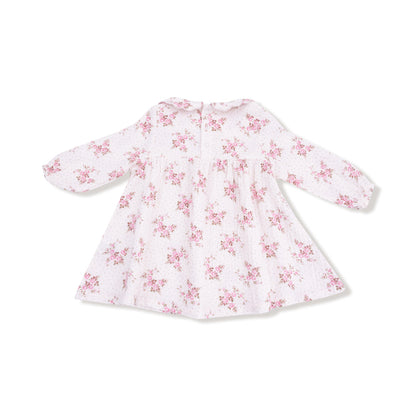 Petal Collar Dress & Legging Set - Belle Rosette Dot