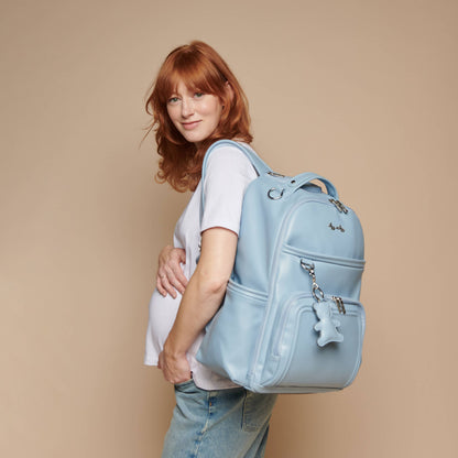 Teddy Blue Boss Plus™ Backpack Diaper Bag