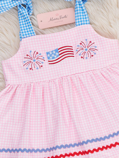 Freedom Sparkles Embroidered Outfit