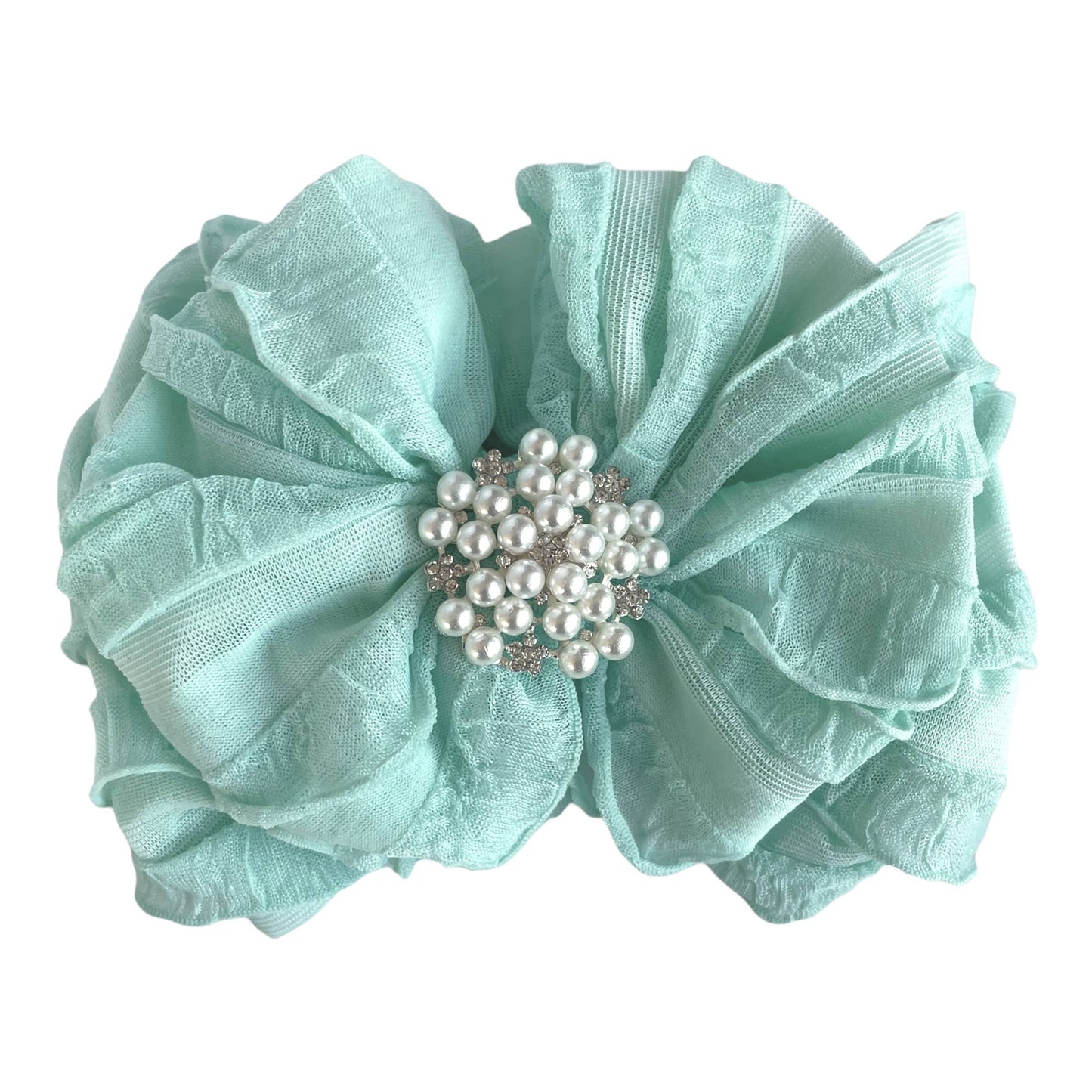 Pearl Ruffled Headband