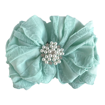 Pearl Ruffled Headband