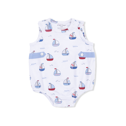 Bubble - Bubbly Sailboats Blue