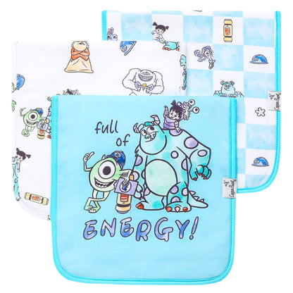 Burp Cloths - Monsters, Inc. Medley