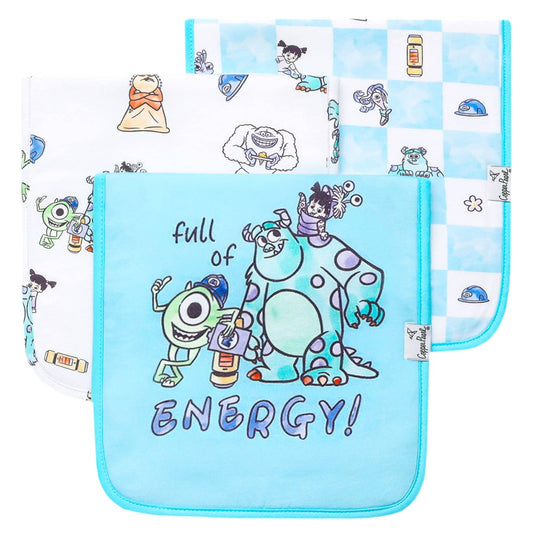 Burp Cloths - Monsters, Inc. Medley