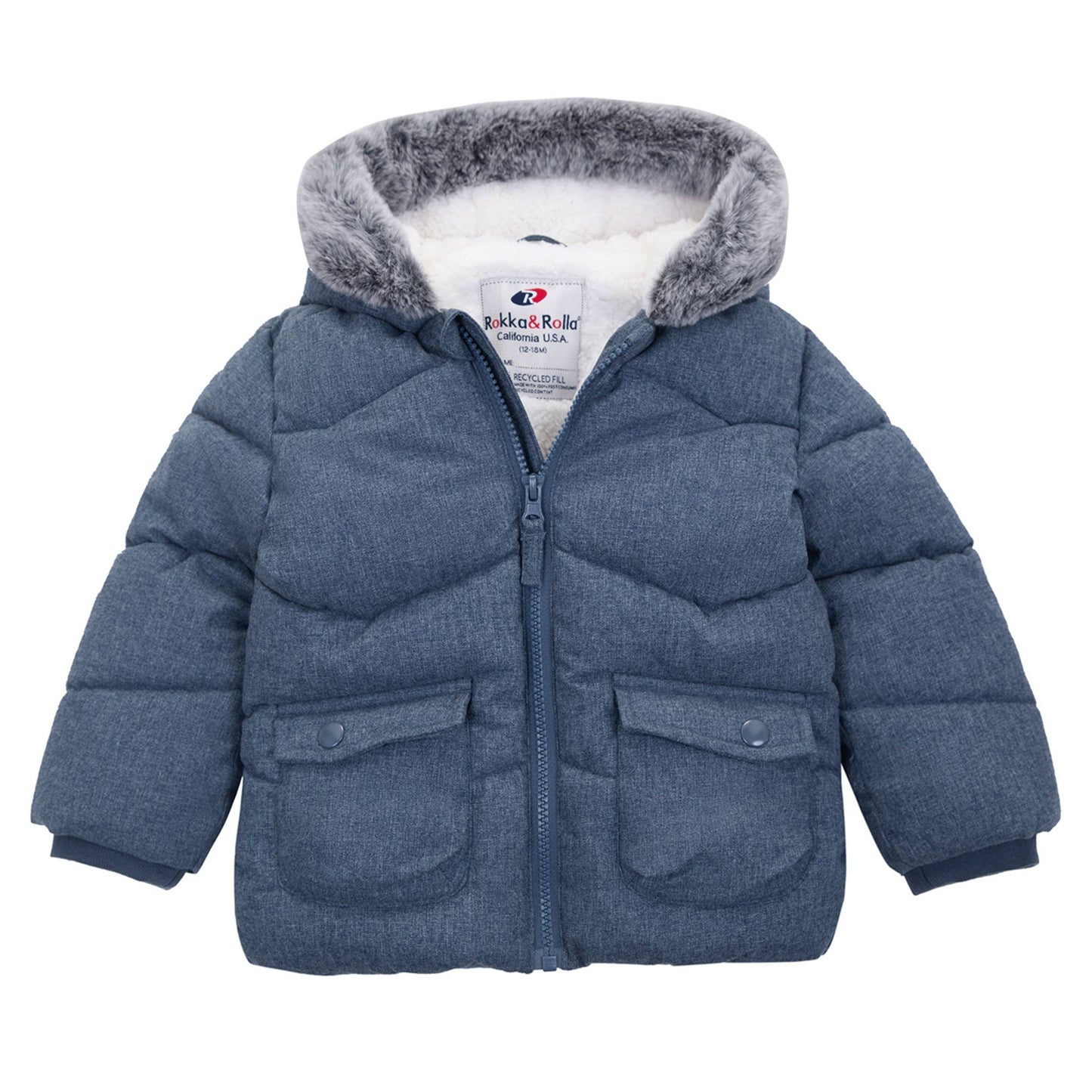 Baby Toddler Boys' Puffer Coat Infant Winter Jacket