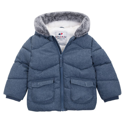 Baby Toddler Boys' Puffer Coat Infant Winter Jacket