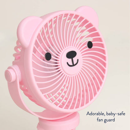Itzy Breeze 3-Speed Stroller Fan™ (Pink)