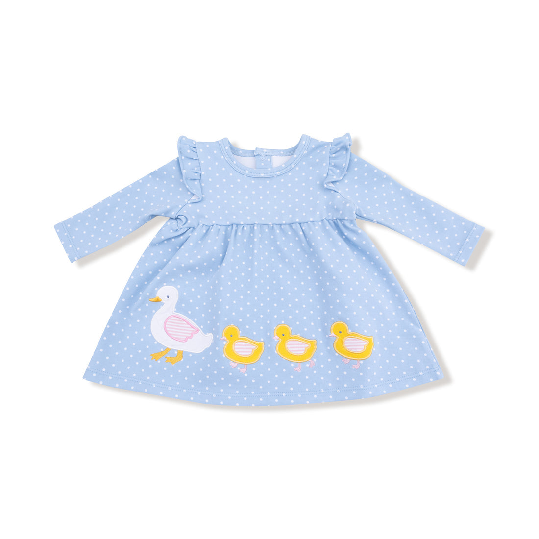 Duck Family Long Sleeve Dress with Bloomer