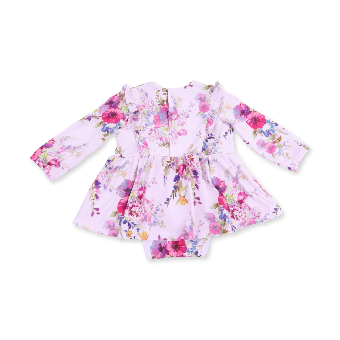 Dahlia Floral - Bodysuit Dress