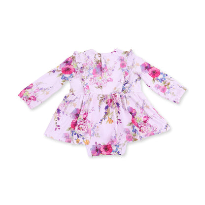 Dahlia Floral - Bodysuit Dress