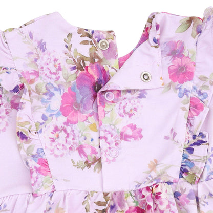 Dahlia Floral - Bodysuit Dress