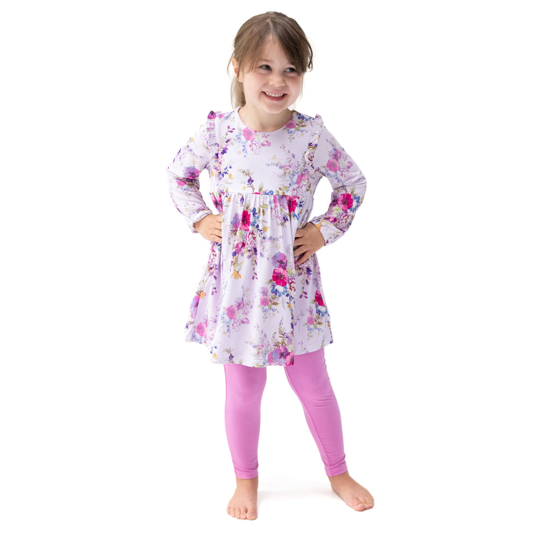 Dahlia Floral - Dress and Legging