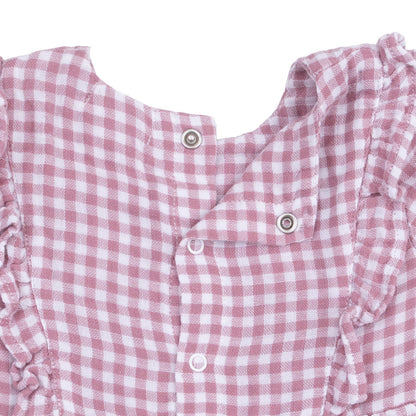 Berry Gingham - Dress and Legging