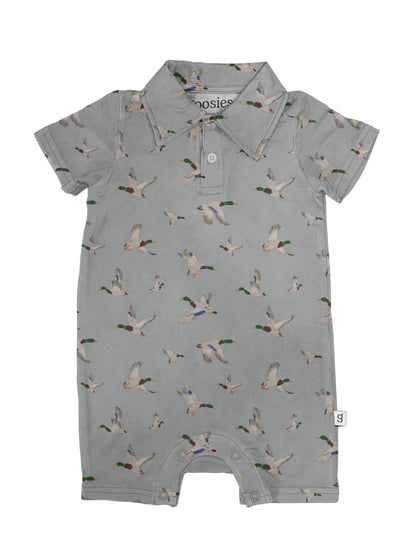 Mallards SS Polo Romper