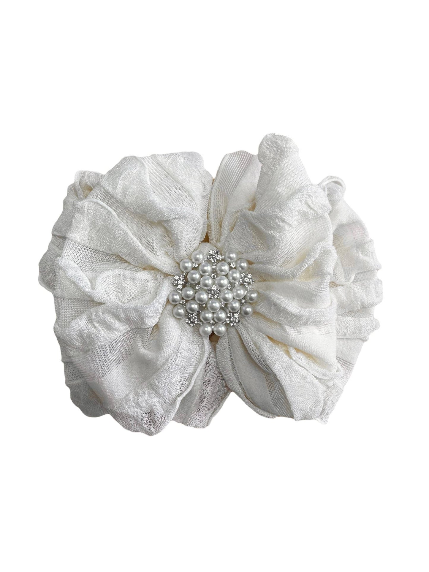 Pearl Ruffled Headband