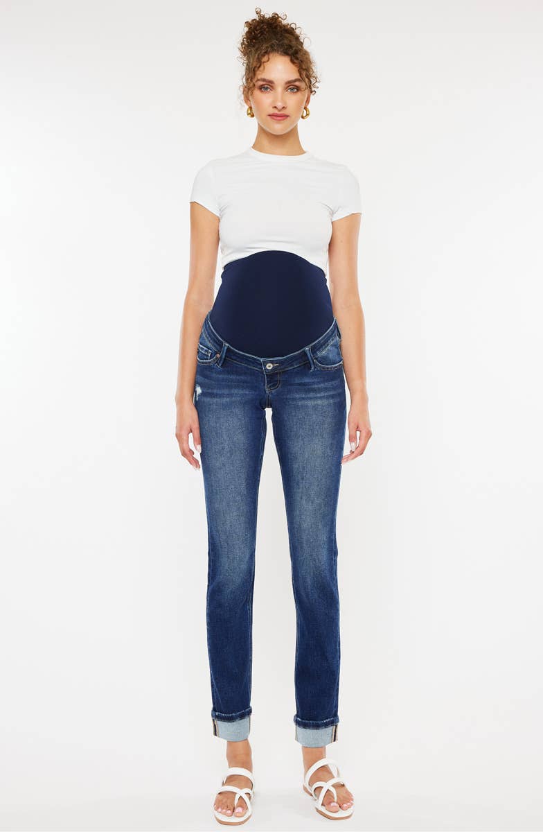 KanCan Straight Fit Maternity Jeans