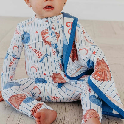 THREE-LAYER SECURITY BLANKET SET - ALL STAR