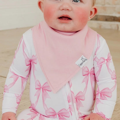 4 PACK BABY BANDANA BIBS - BOW MY GOSH