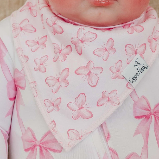 4 PACK BABY BANDANA BIBS - BOW MY GOSH