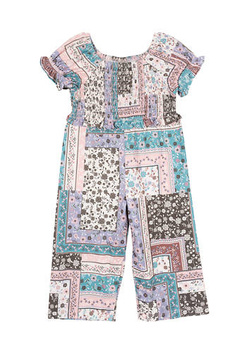 Rare Editions Patchwork Jumpsuit
