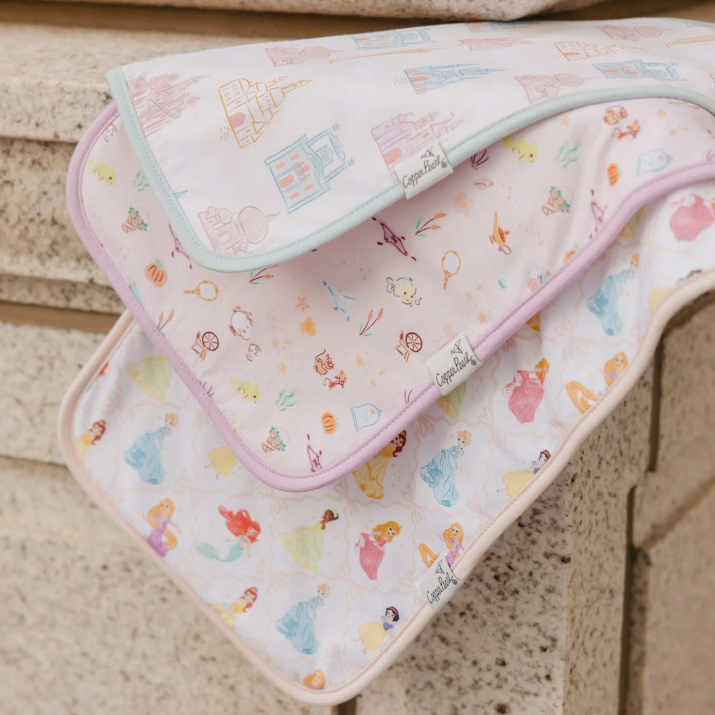 Burp Cloths - Disney Princess