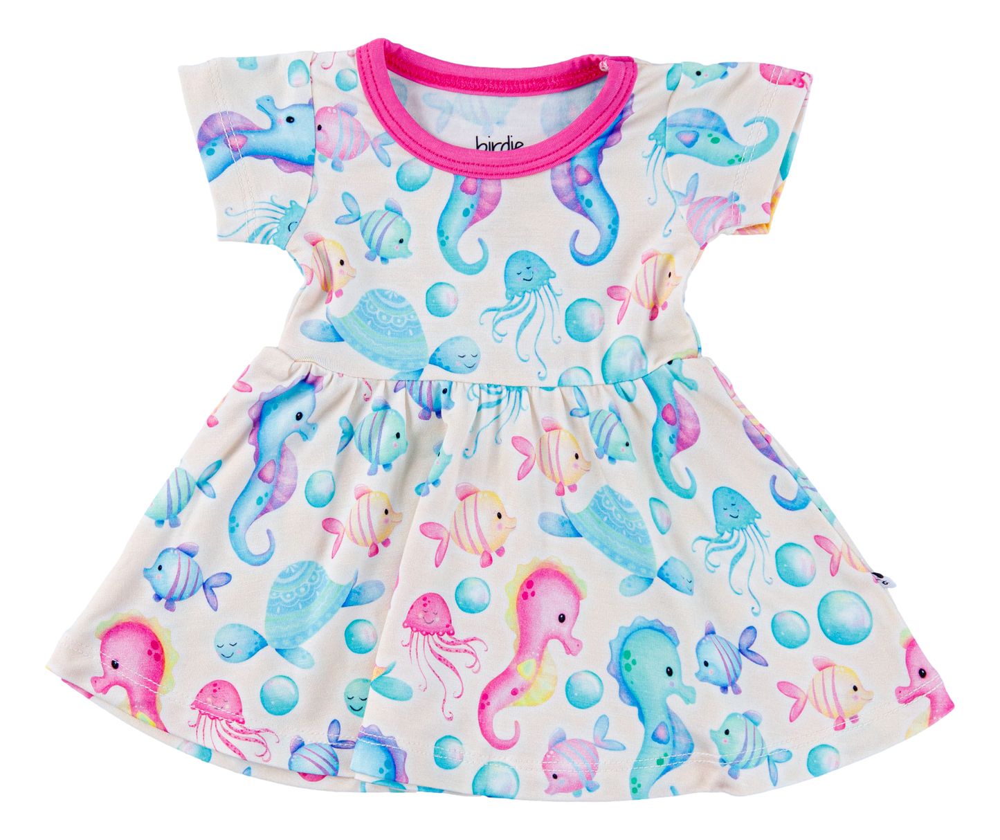 Coral Doll Dress