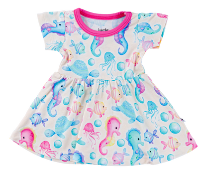 Coral Doll Dress