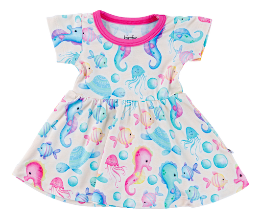 Coral Doll Dress