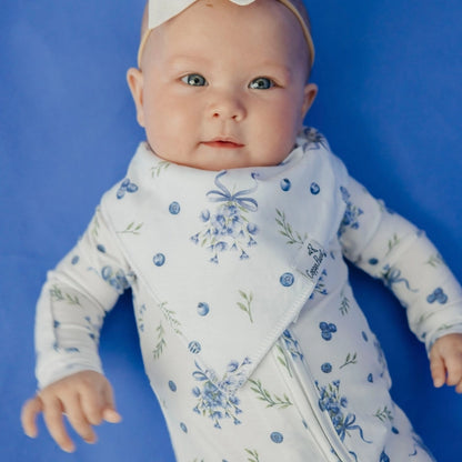 4 PACK BABY BANDANA BIBS - CATHERINE