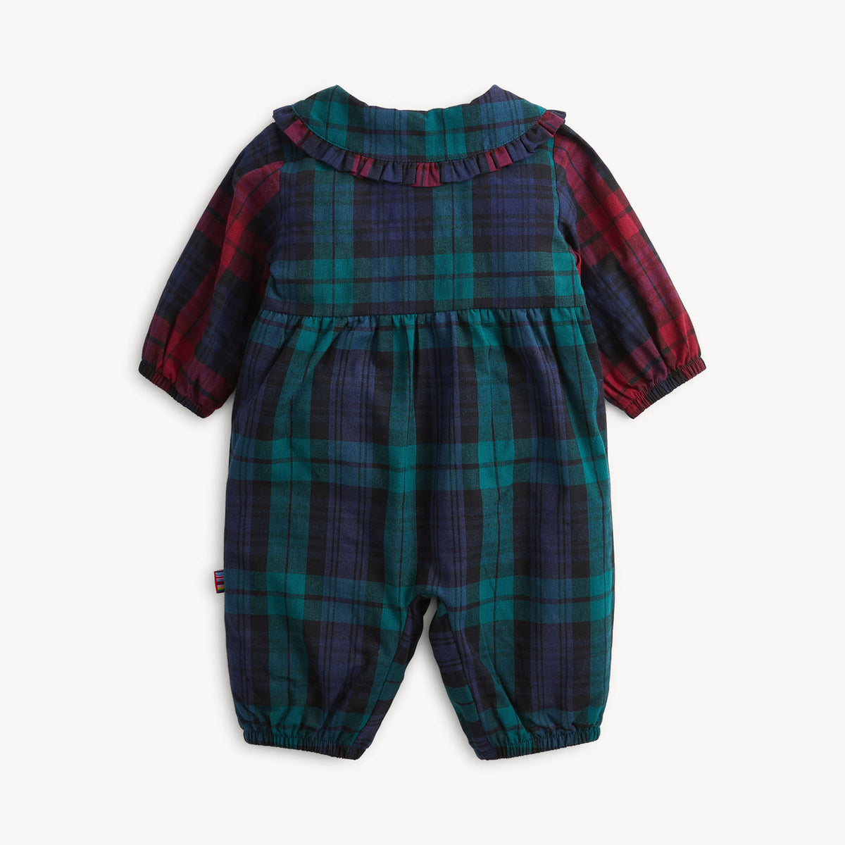 Magnetic Romper - Mad for Plaid Girl