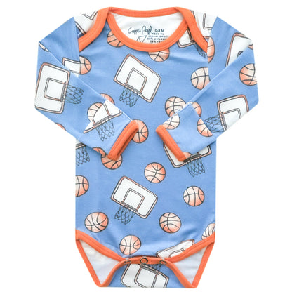 Long Sleeve Bodysuit with Pants Set- Dunk