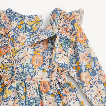 Flora Ruffle Dress w/Legging