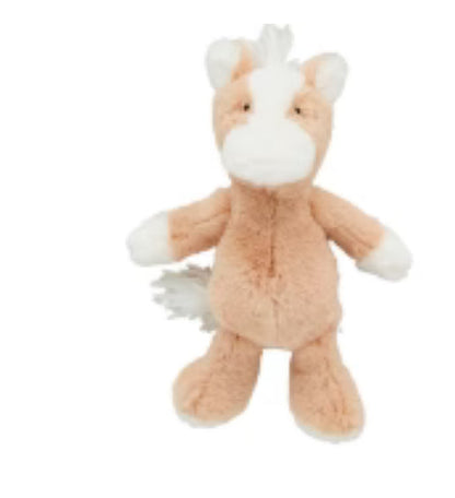 Farm plush rattle pal