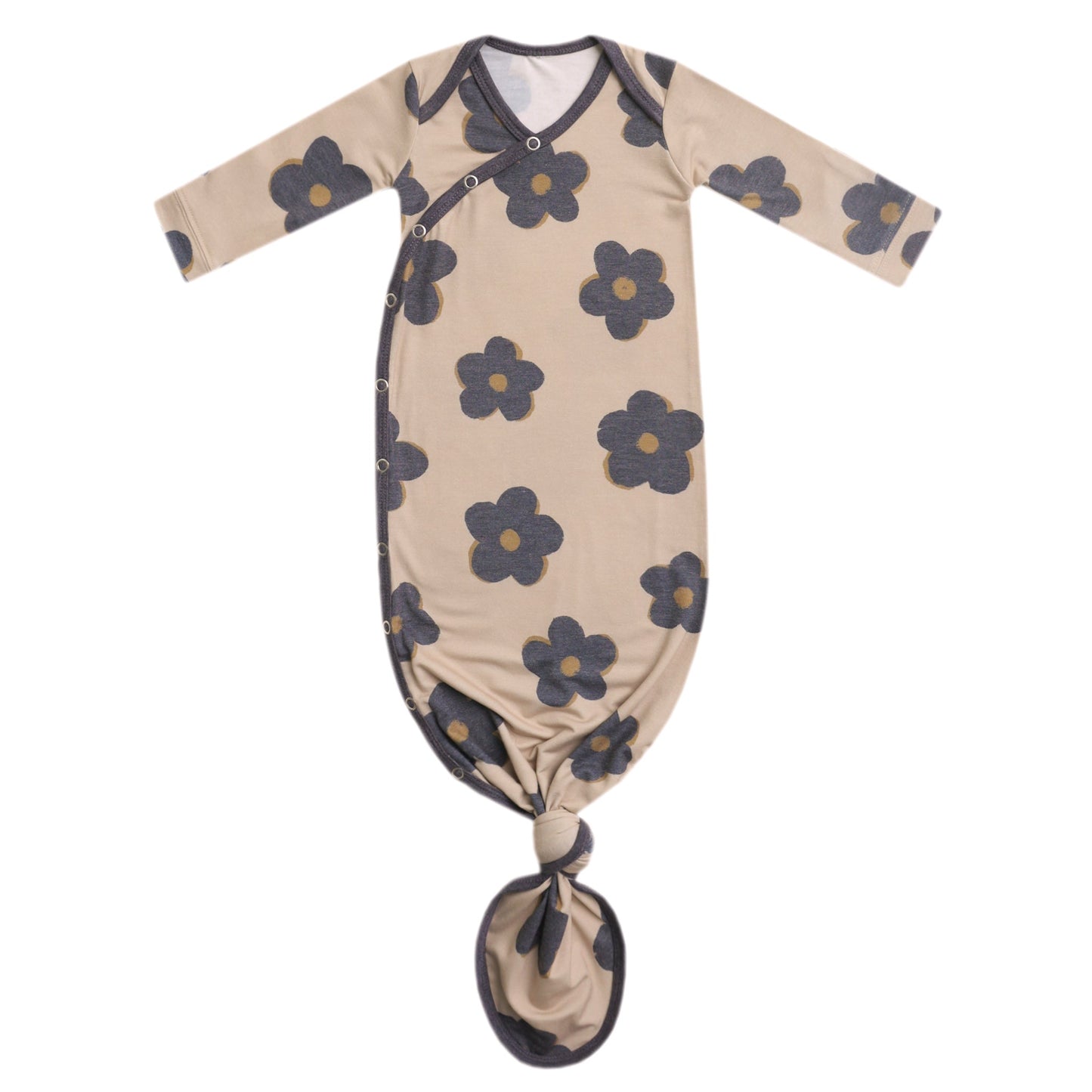 Knotted Gown - Gemma in Tan